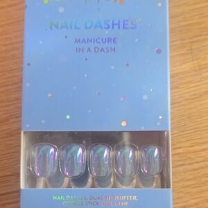 Holographic Nail Dashes by Red Aspen